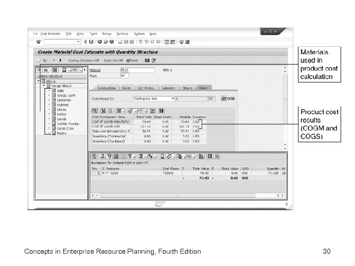 Concepts in Enterprise Resource Planning, Fourth Edition 30 