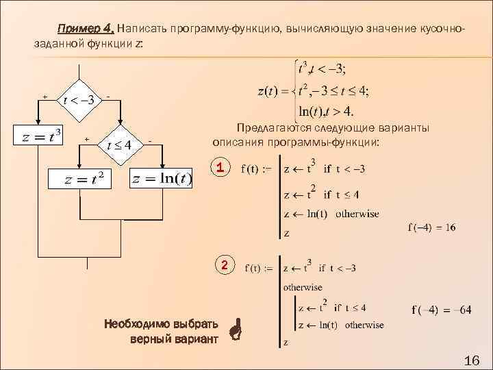 Описание функций программы