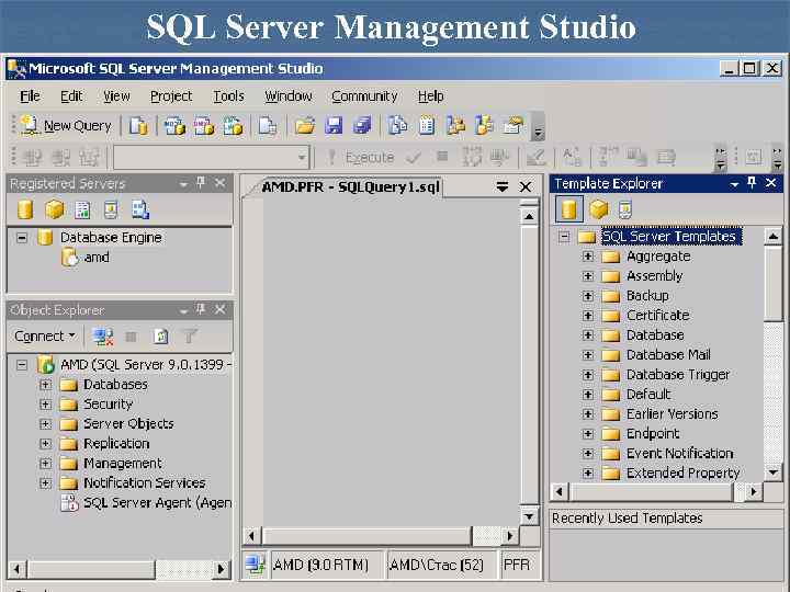 SQL Server Management Studio 