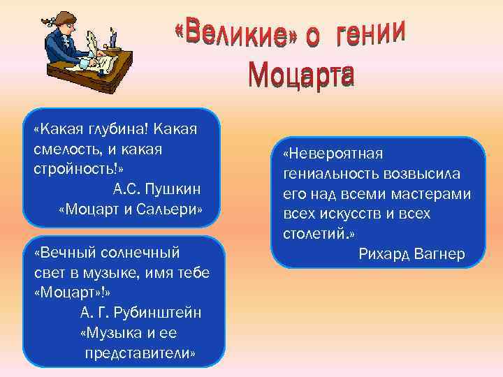  «Какая глубина! Какая смелость, и какая стройность!» А. С. Пушкин «Моцарт и Сальери»