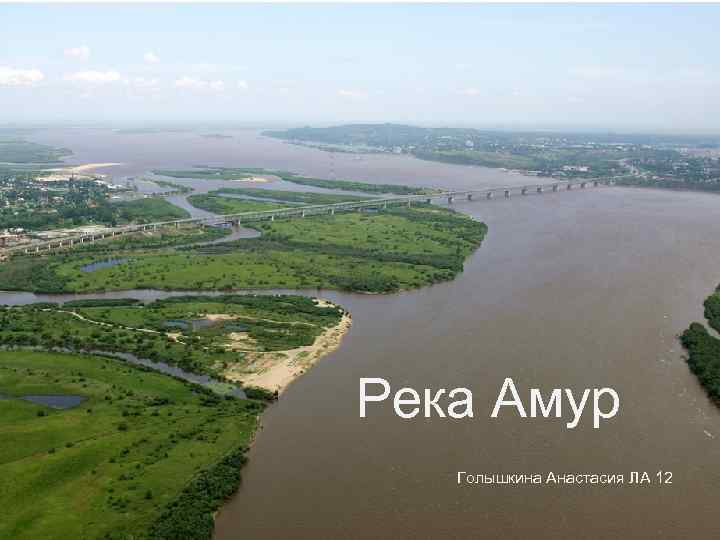 Река Амур Голышкина Анастасия ЛА 12 