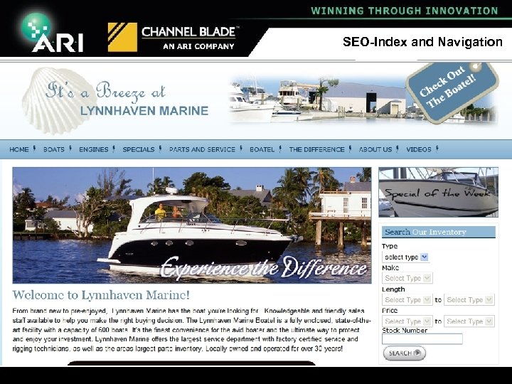 SEO-Index and Navigation 