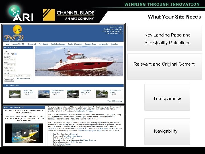 What Your Site Needs Key Landing Page and Site Quality Guidelines Relevant and Original