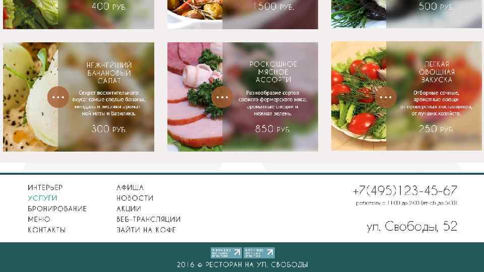 Презентация ресторана. Проектирование ресторанов презентация. Сайт ресторана пример.
