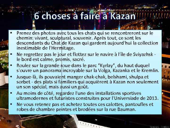 6 choses à faire à Kazan • Prenez des photos avec tous les chats