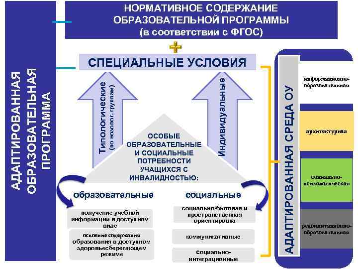 образовательные получение учебной информации в доступном виде освоение содержания образования в доступном здоровьесберегающем режиме
