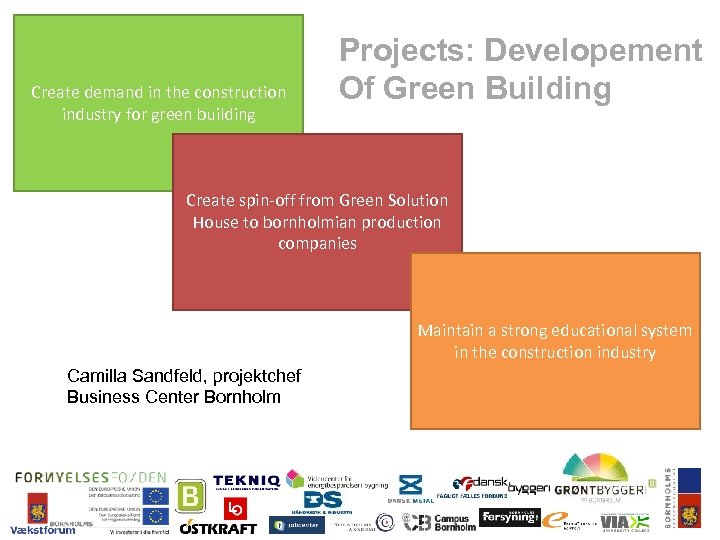 Create demand in the construction industry for green building Projects: Developement Of Green Building