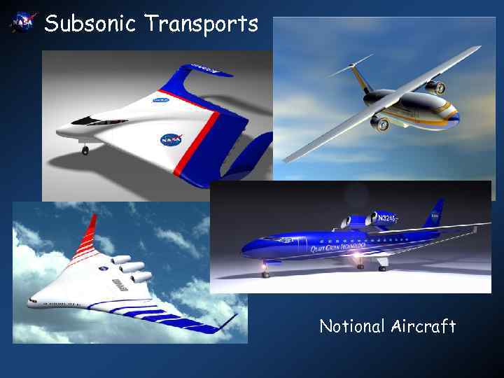 Subsonic Transports Notional Aircraft 