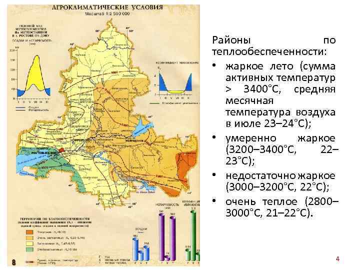 Климат ростовской области карта