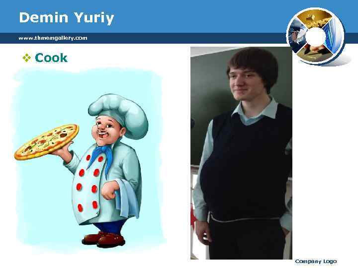 Demin Yuriy www. thmemgallery. com v Cook Company Logo 