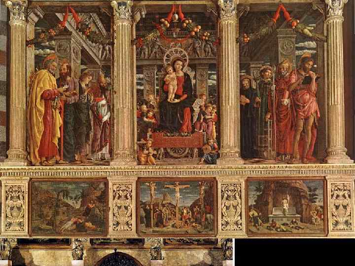 Падуанская школа Андреа Мантенья алтарь Сан Дзено в Вероне 