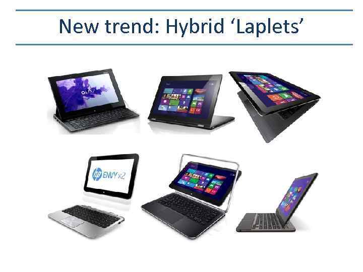 New trend: Hybrid ‘Laplets’ 