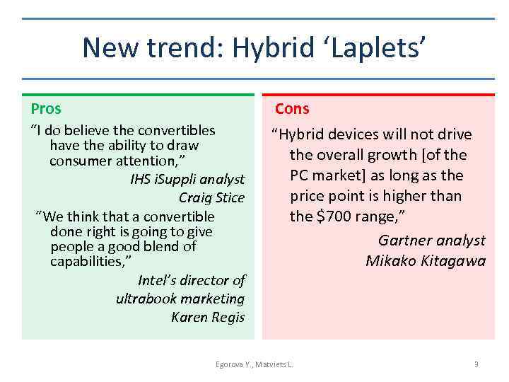 New trend: Hybrid ‘Laplets’ Pros Cons “I do believe the convertibles have the ability