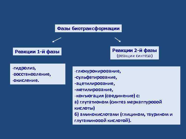 Относится все кроме. Реакции 2 фазы биотрансформации. К реакциям 2 фазы биотрансформации относятся. Реакции 1 и 2 фазы биотрансформации. Реакции 1 фазы биотрансформации.