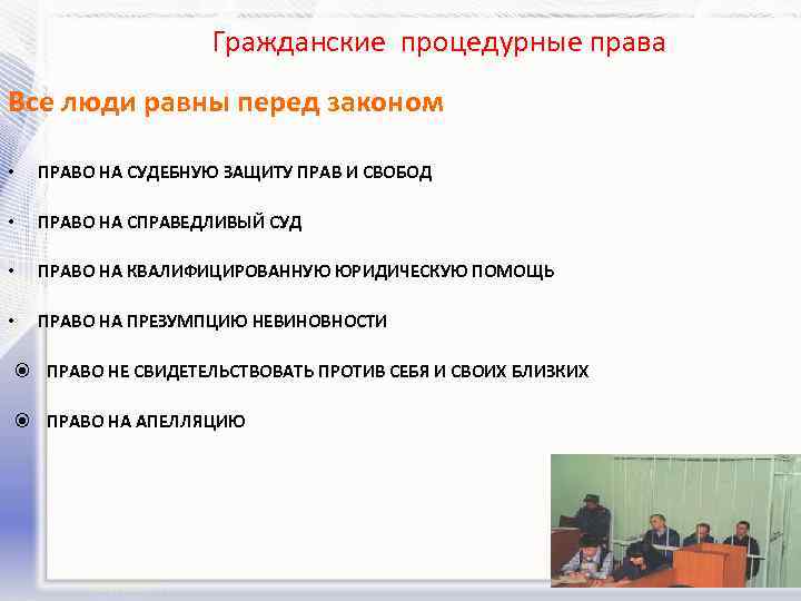 Право на квалифицированную. Процедурные права. Процедурное гражданское право. Процедурные права граждан. Процедурные права человека по Конституции РФ.