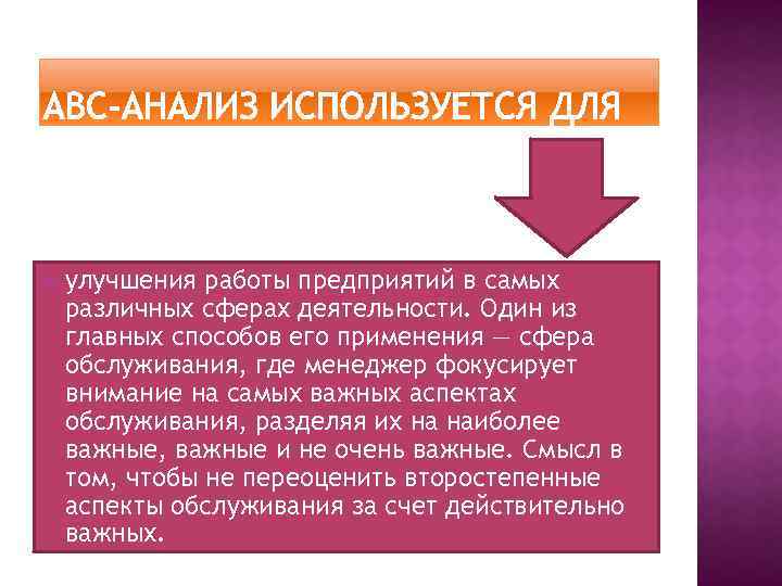  улучшения работы предприятий в самых различных сферах деятельности. Один из главных способов его