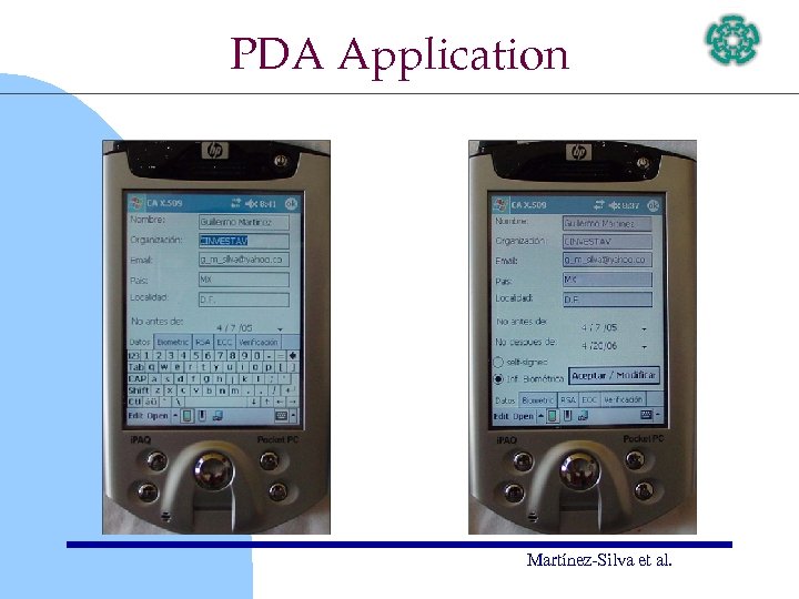 PDA Application Martínez-Silva et al. 