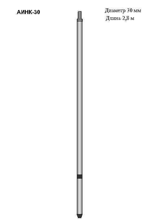АИНК-30 Диаметр 30 мм Длина 2, 8 м 
