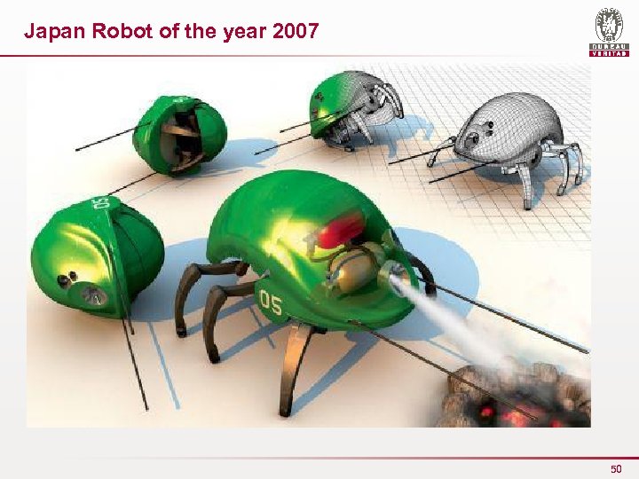 Japan Robot of the year 2007 50 
