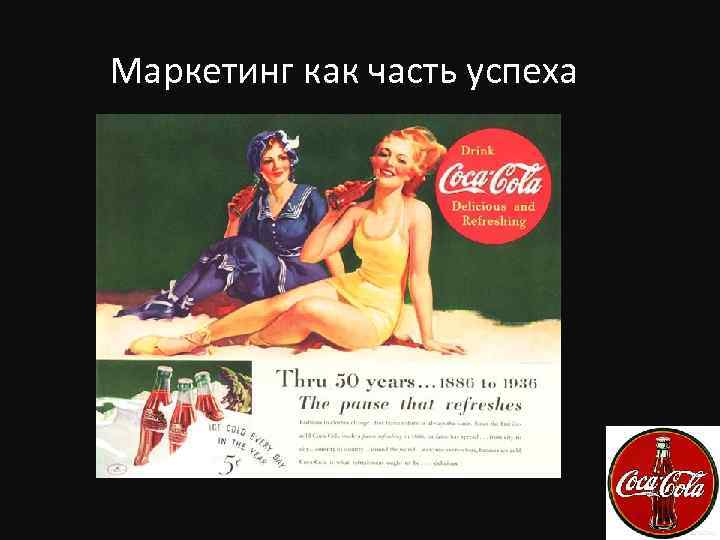 Маркетинг как часть успеха 