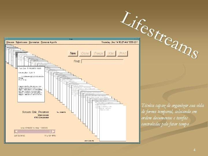 Life stre am s Técnica capaz de organizar sua vida de forma temporal, colocando