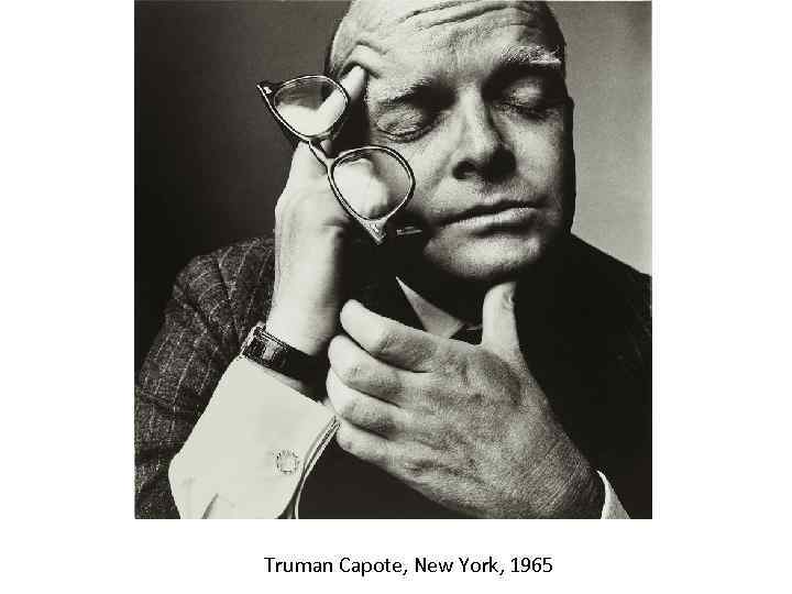 Truman Capote, New York, 1965 