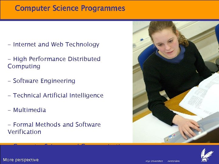 Computer Science Programmes - Internet and Web Technology - High Performance Distributed Computing -