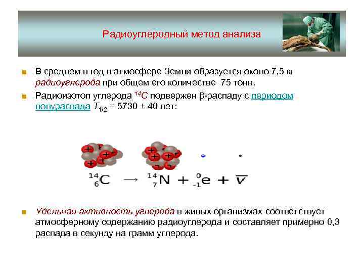 Радиоуглеродный анализ картинки