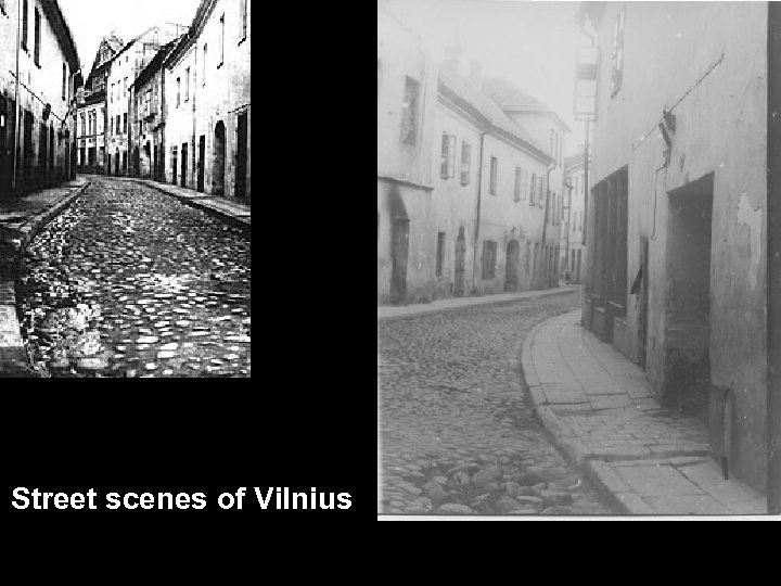 Street scenes of Vilnius 