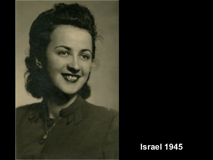 Israel 1945 