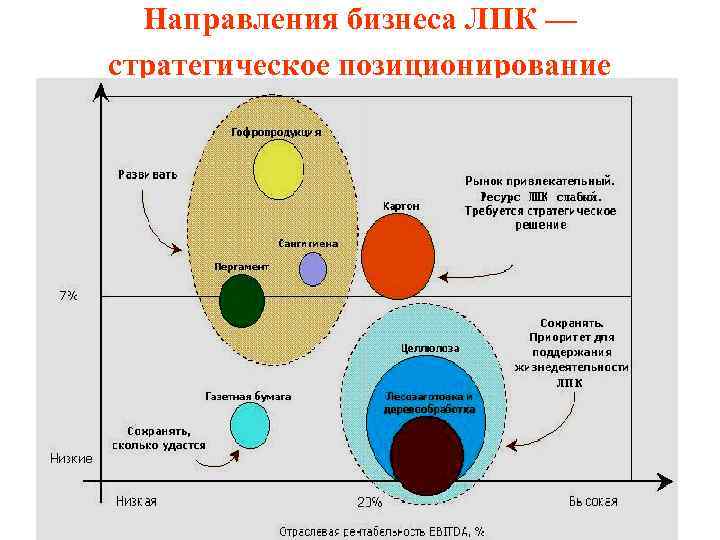 Направления бизнеса ЛПК — стратегическое позиционирование 