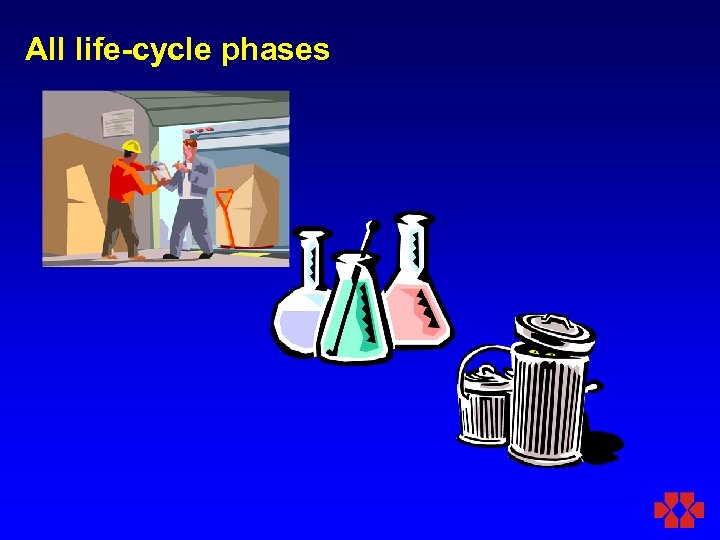 All life-cycle phases 