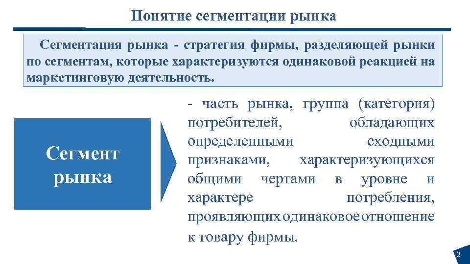 Сегментация туристского рынка