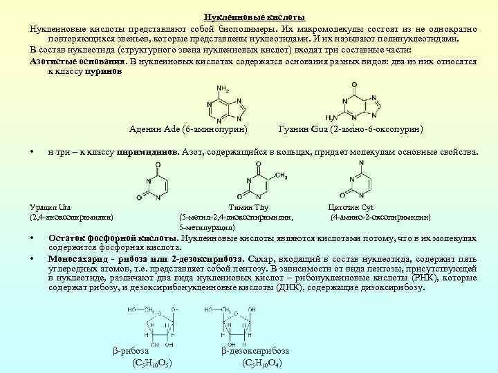 Что собой представляет кислоты