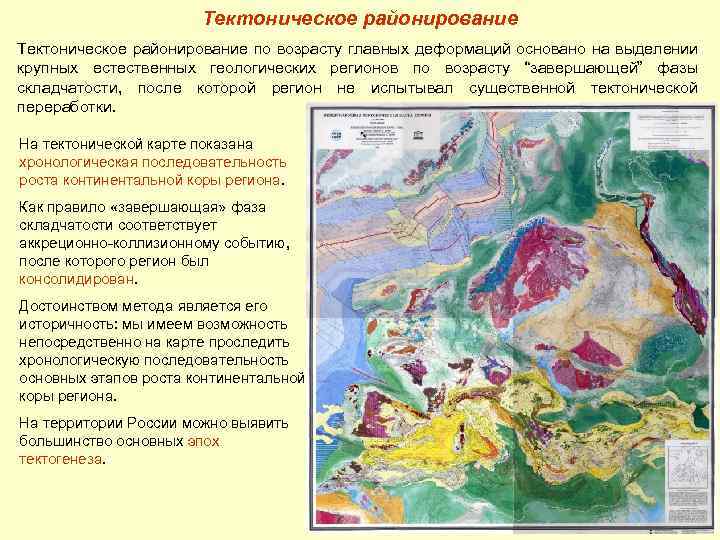 Тектоническая карта азии