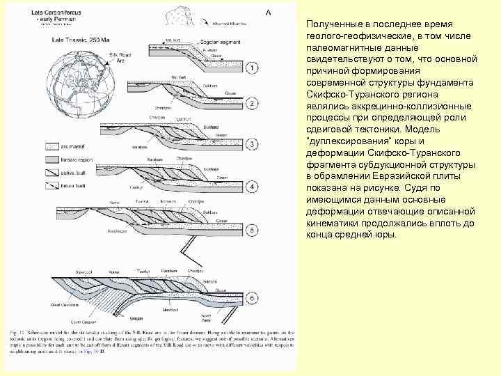 Полученные в последнее время геолого-геофизические, в том числе палеомагнитные данные свидетельствуют о том, что