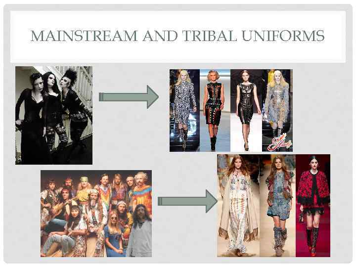 MAINSTREAM AND TRIBAL UNIFORMS 