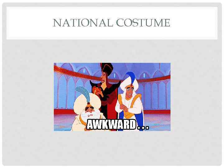 NATIONAL COSTUME 