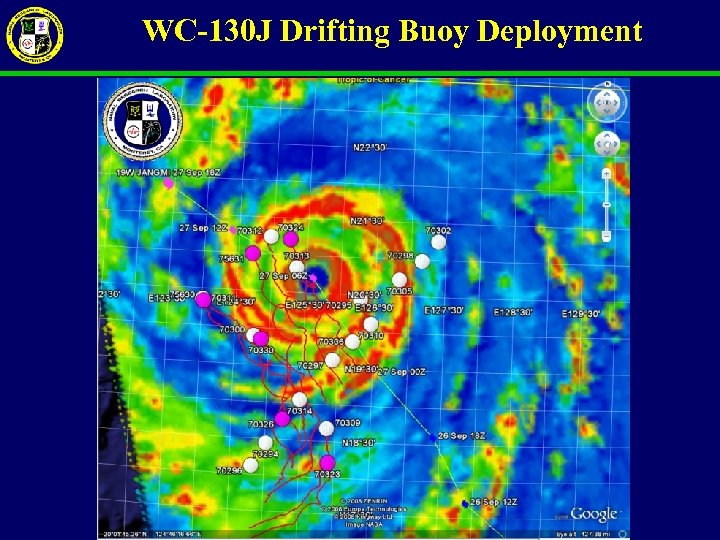 WC-130 J Drifting Buoy Deployment 