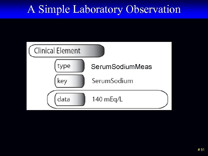 A Simple Laboratory Observation Serum. Sodium. Meas # 51 