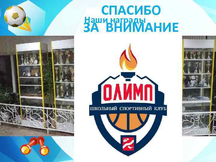 СПАСИБО Наши награды ЗА ВНИМАНИЕ 