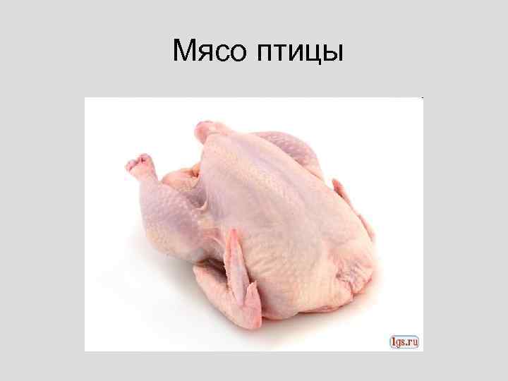 Мясо птицы 