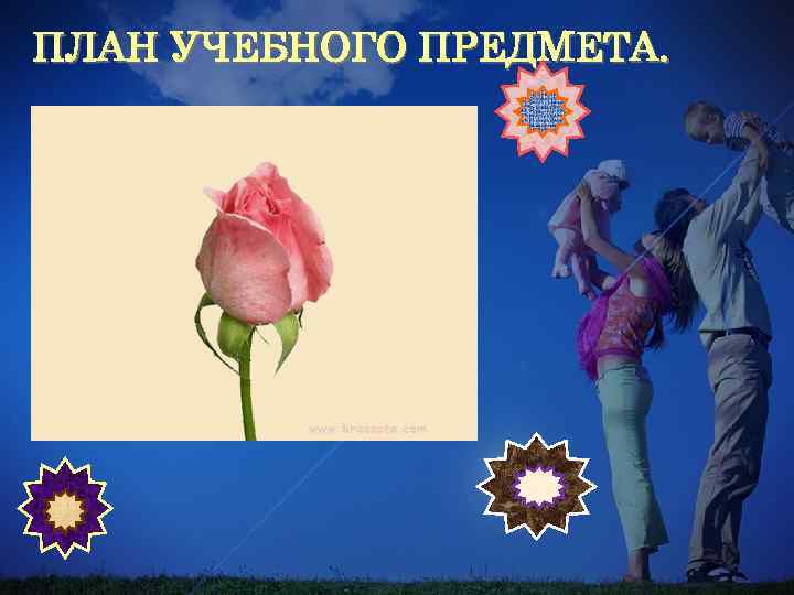 ПЛАН УЧЕБНОГО ПРЕДМЕТА. 