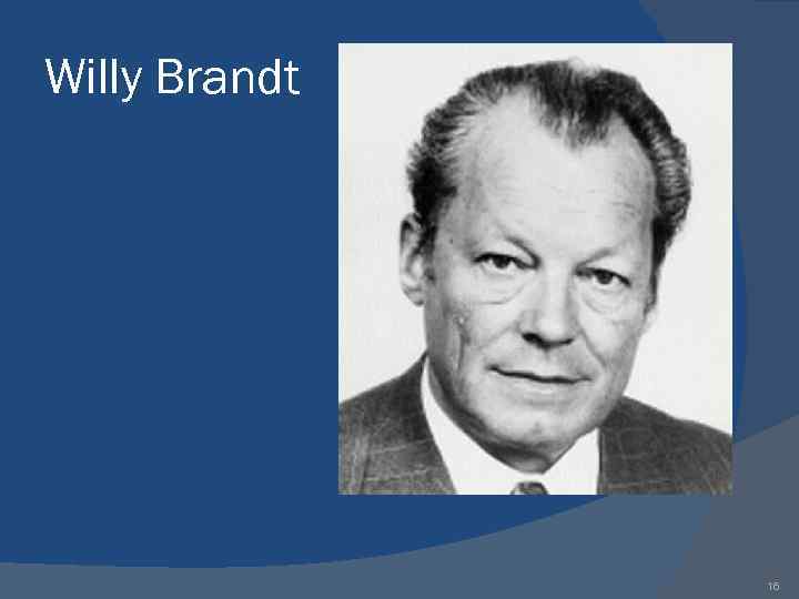 Willy Brandt 16 
