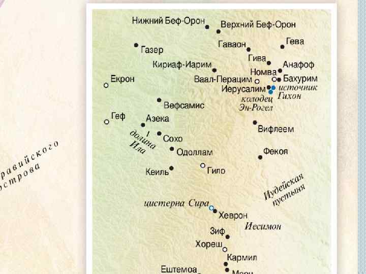 Давид в Номве 1 Цар. 21 гл. 1. И пришел Давид в Номву к