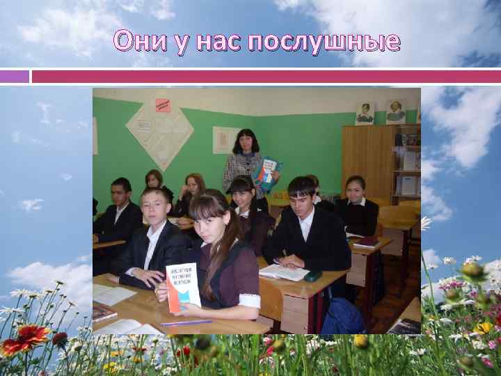 Они у нас послушные 