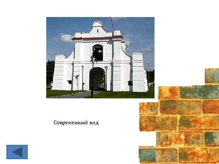 Современный вид 