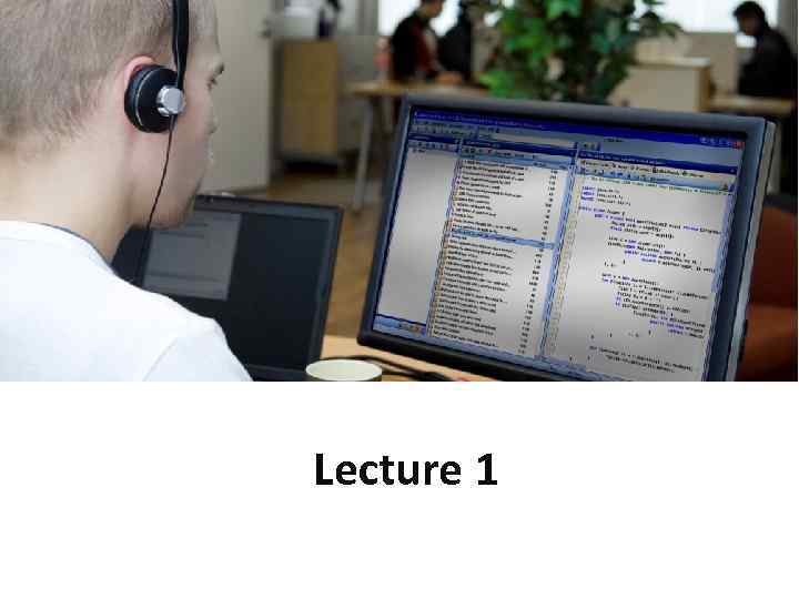 Lecture 1 Computation & Problem Solving 