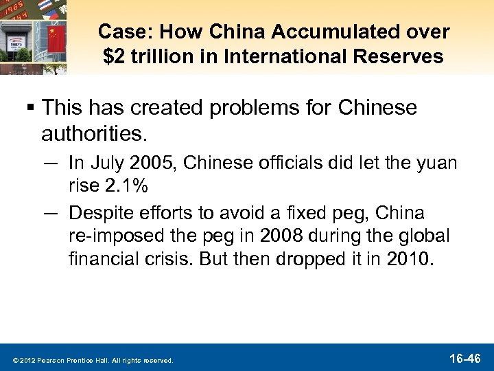 Case: How China Accumulated over $2 trillion in International Reserves § This has created