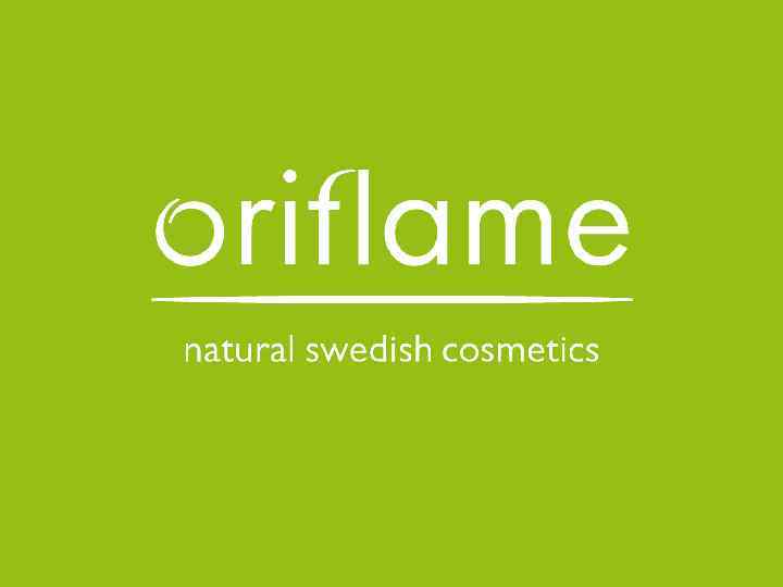 © Oriflame Cosmetics S. A. 2010 